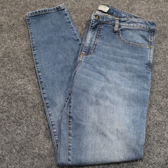 Orvis Denim - Orvis Mid-Rise Skinny Jeans Womens Size 10 Blue Denim Casual
